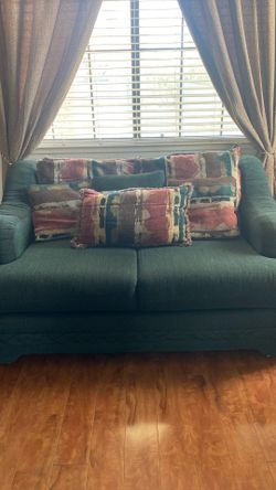 Forest Green Couch