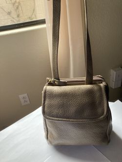 Liz Clairborne Pebble Leather Crossbody Purse