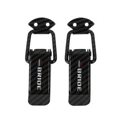 Brand New Universal Bride Carbon Fiber Car Bumper Trunk Fender Hatch Lids Quick Release Fastener