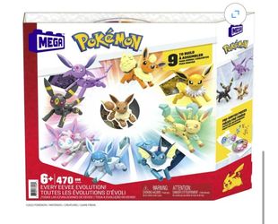 Pokemon Mega lego Eveelution set