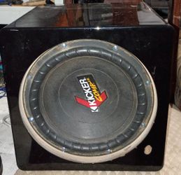 10in Kicker Subwoofer