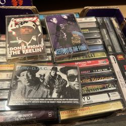 Lot Sale 33 Cassettes Rap R&B 