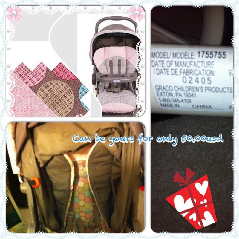 Graco Elyse "Stroller only" reduced to 40.00 usd