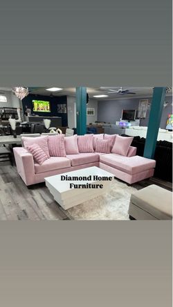 Kora pink Sectional 🌹🥰🌺🤓😎🌺🌹