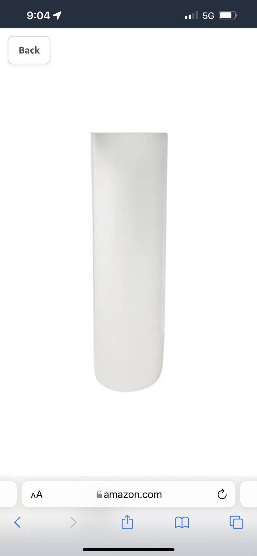 American Standard Boulevard or Tropic Pedestal Leg