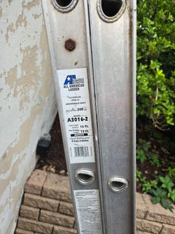 Used All American 16 ft Alluminum Extension Ladder