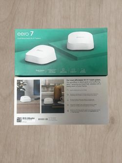 eero 7 Dual-Band Mesh WiFi 7 System (2-Pack)
