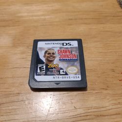 Shawn Johnson Gymnastics Game Cartridge For Nintendo DS 