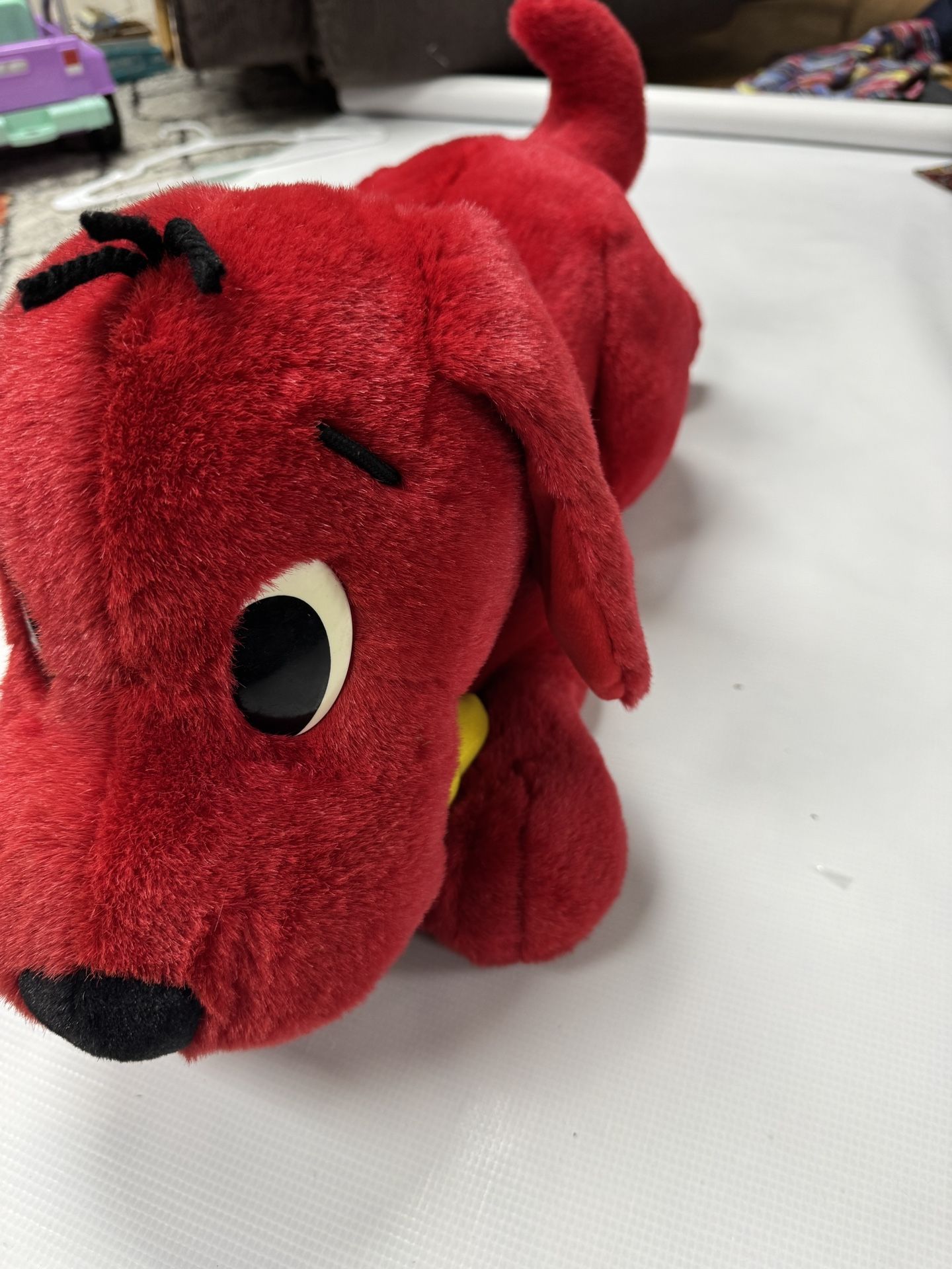 24" Barking Clifford Red Dog Plush