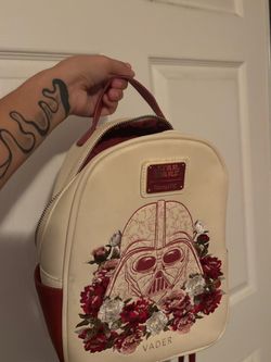 Loungefly Star Wars Darth Vader Floral Mini Backpack