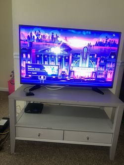 TV with TV stand