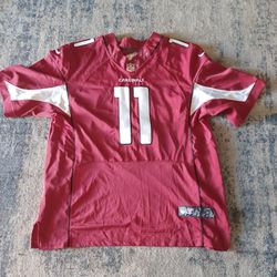 Larry Fitzgerald #11 Arizona Cardinals Size 52 (XL) Nike On Field Jersey  Sewn NFL