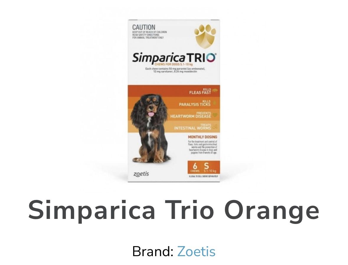 Simparica Trio Heartworm Preventative