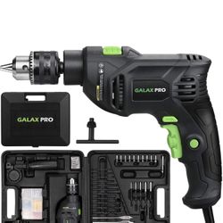 New GALAX PRO 5A Hammer Drill Kit (105-Pc Accessories & Case) - Home DIY