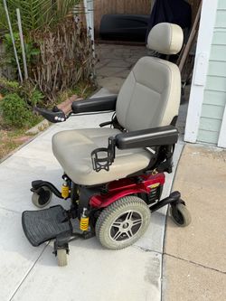 Power Wheelchair with Joystick Controller