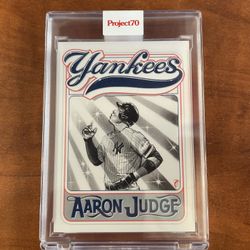2021 Topps Project 70 Aaron Judge (by Artist, Mister Cartoon)