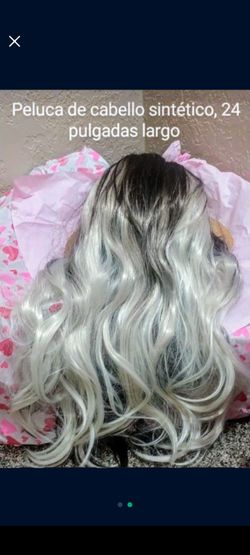 Peluca De Cabello Sintético 