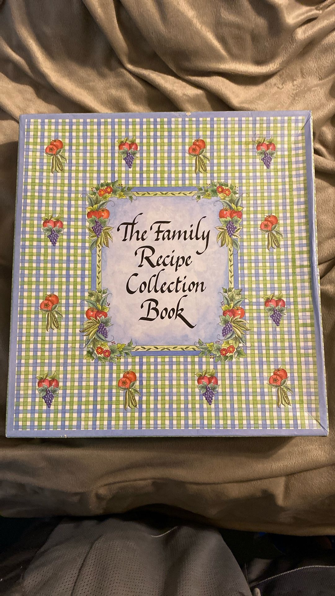 Family Recipe Collection Book