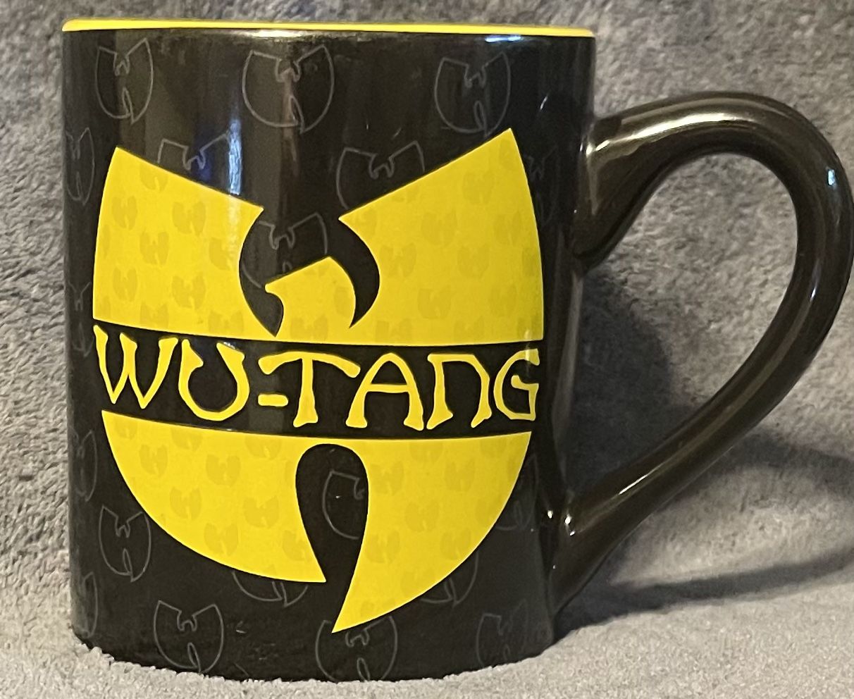 Wu-Tang Clan Black and Yellow Coffee Mug. 