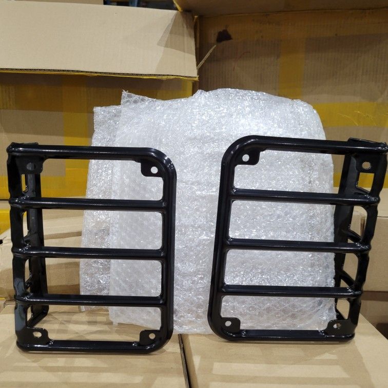 NIB _Tail Light Covers, Jeep Wrangler 2007 - 2018 JK , (Pair)