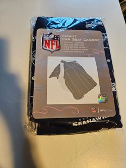Seattle Seahawks baby carseat cover