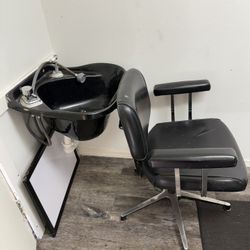 Head Wash Station For Salón
