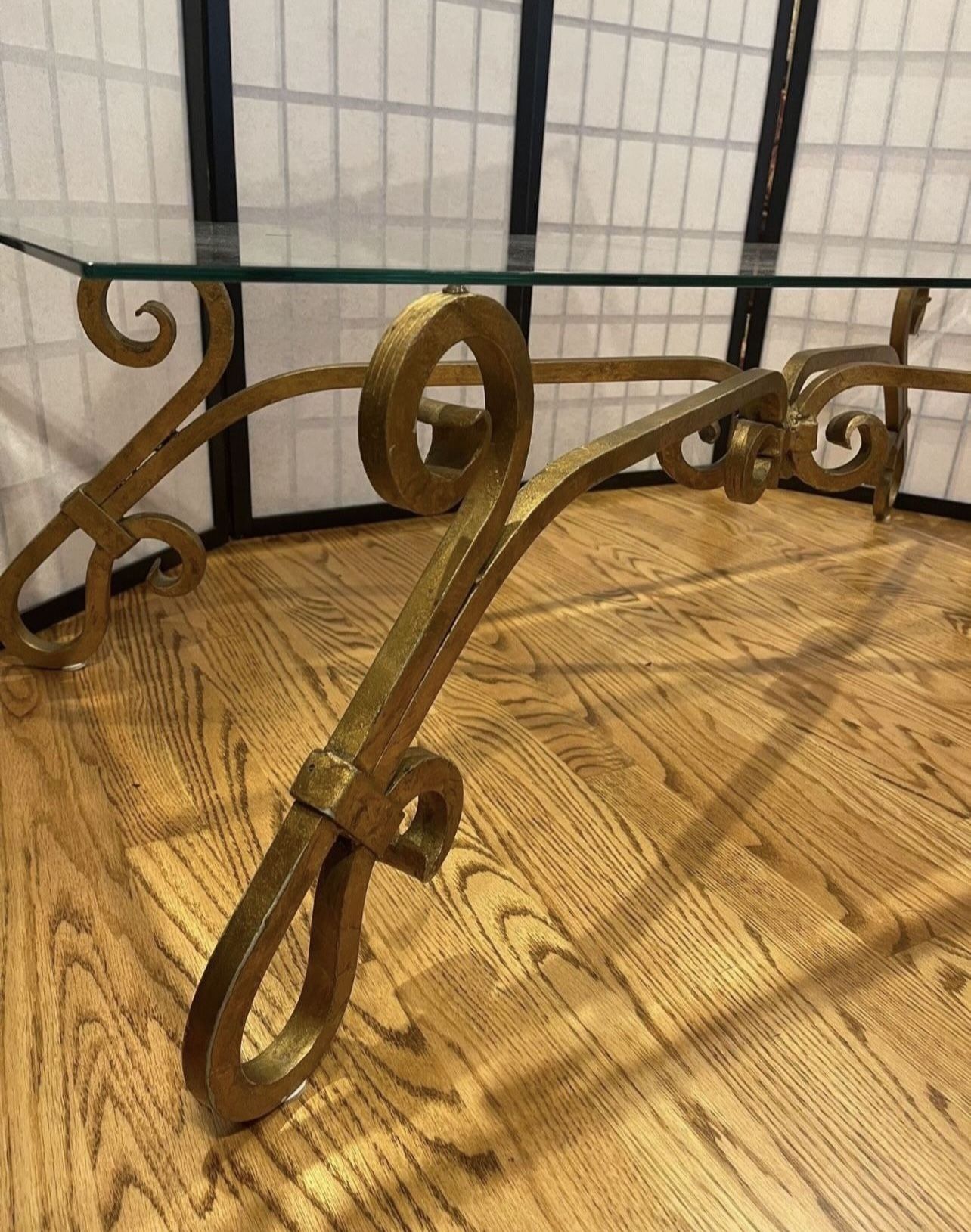 Vintage Hollywood Regency Coffee Table