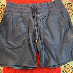 Lululemon Studio Shorts Blue Size 12