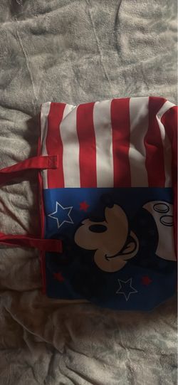 Mickey Mouse Patriotic Tote Bag