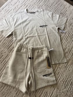 Fear of God Essentials T-Shirt and Shorts Set