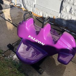 Antique playground, airplane spring