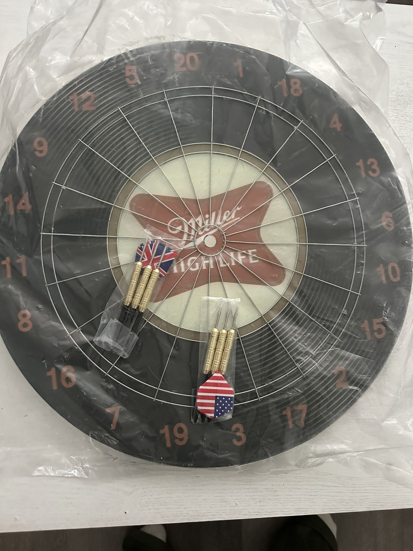 Brand New Miller Lite Dart Board