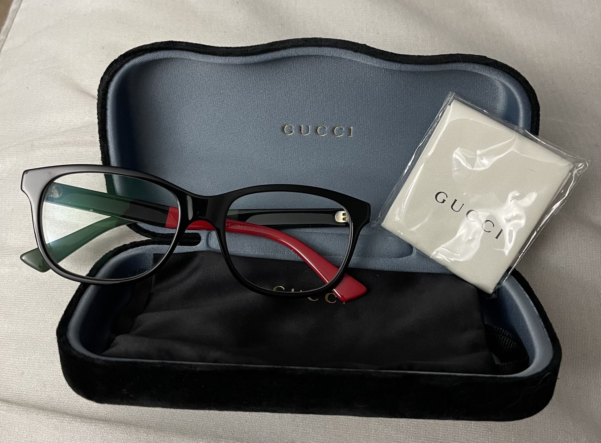 Gucci Black/Red-Green Bumble Bee Optyl Frames *Gucci GG0166O - 003*