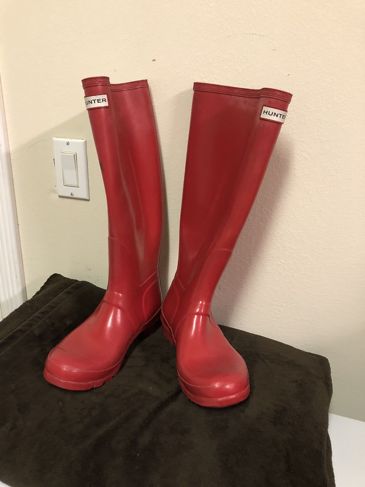 Hunter Red Boots
