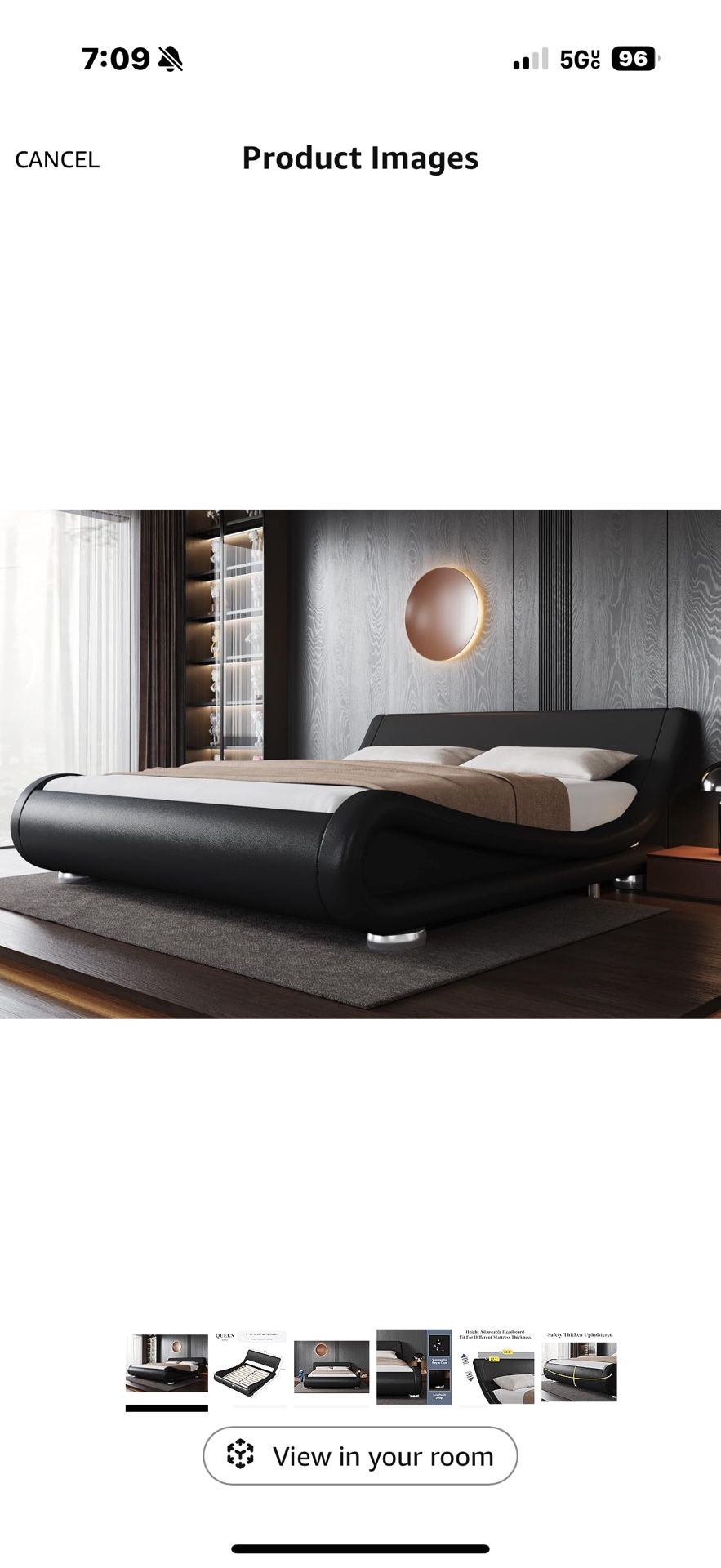 Queen Platform Bed