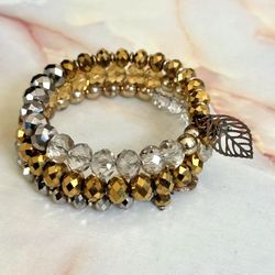 Beaded Wrap Around Bracelet 