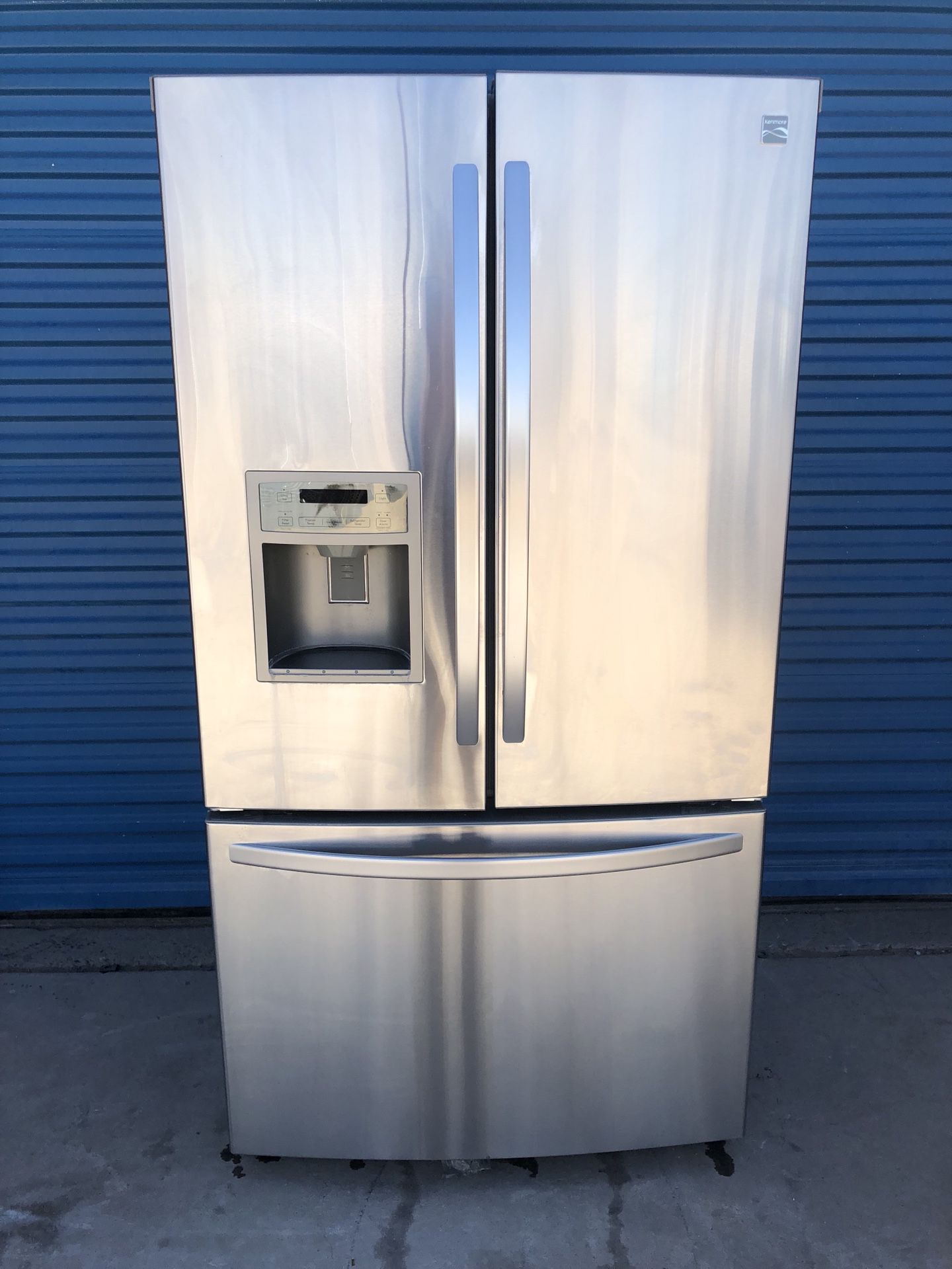 Kenmore French Door Stainless Steel Refrigerator (30 DAY WARRANTY)