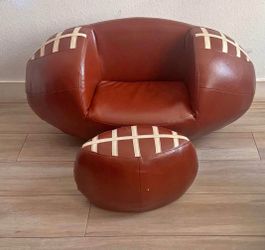 Football foot ball Sport Chair and Ottoman