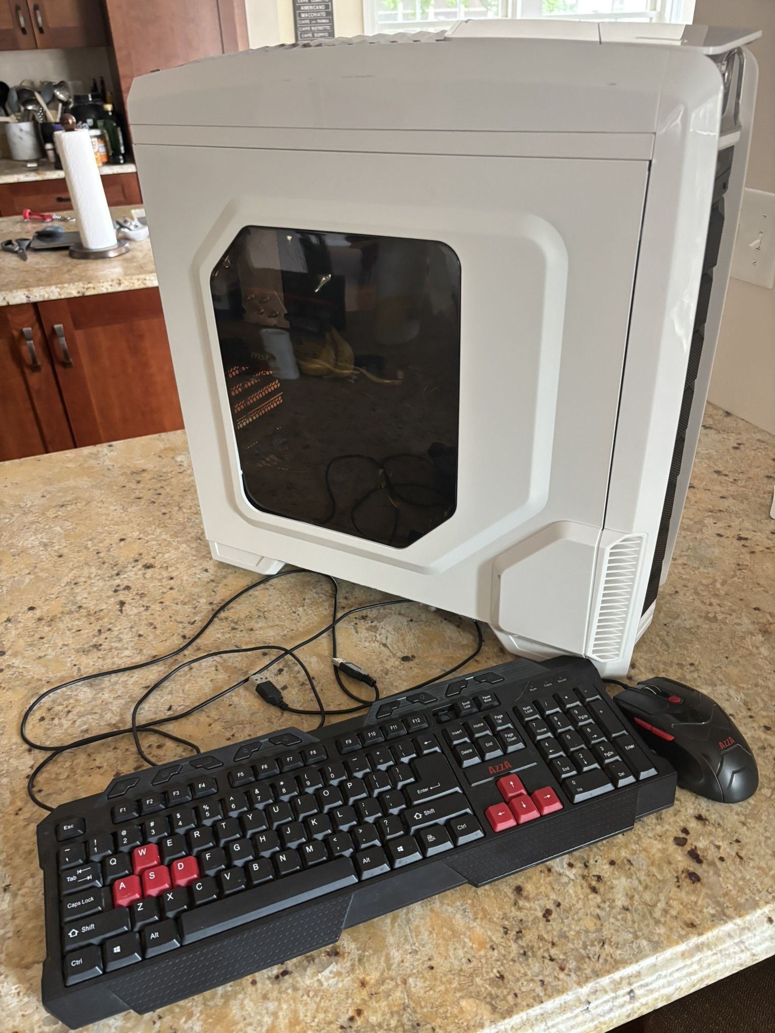 Gaming PC with Keyboard and Mouse