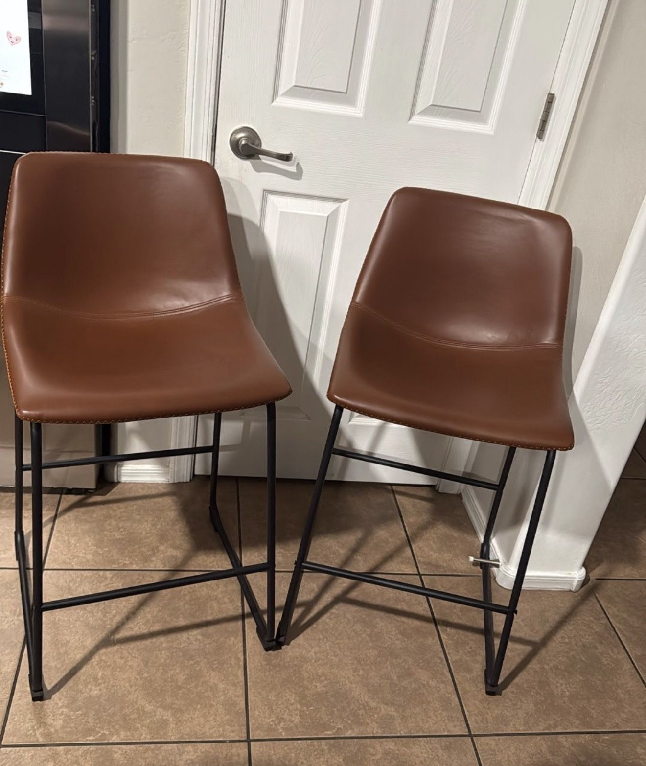 set of bar stools
