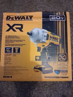 DeWalt XR 20V 1/2" Impact Wrench DCF961B $175