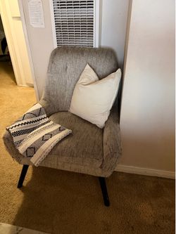 Accent gray Chair
