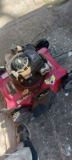 20" mower runs good