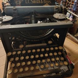 Vintage Typewriter LC Smith And bros