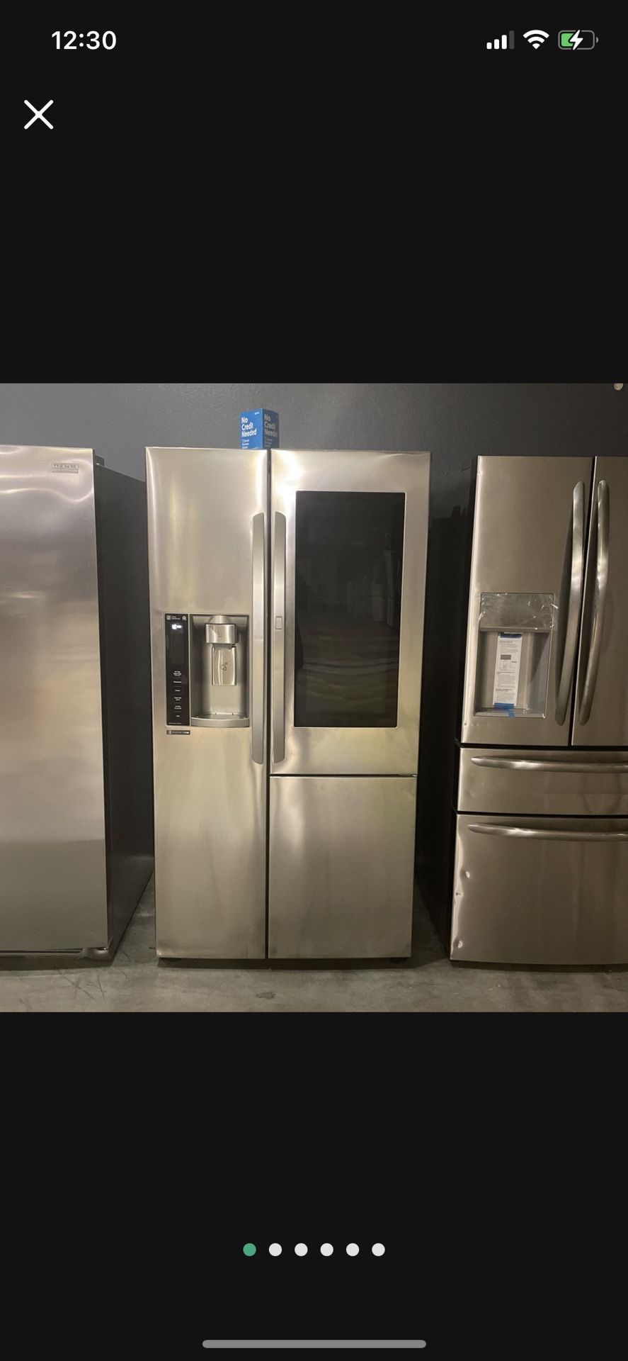 Door In Door Side By Side Refrigerator Spacious‼️‼️