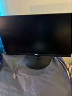 Computer monitor black medium size