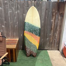 Quad Fin Fish Surfboard