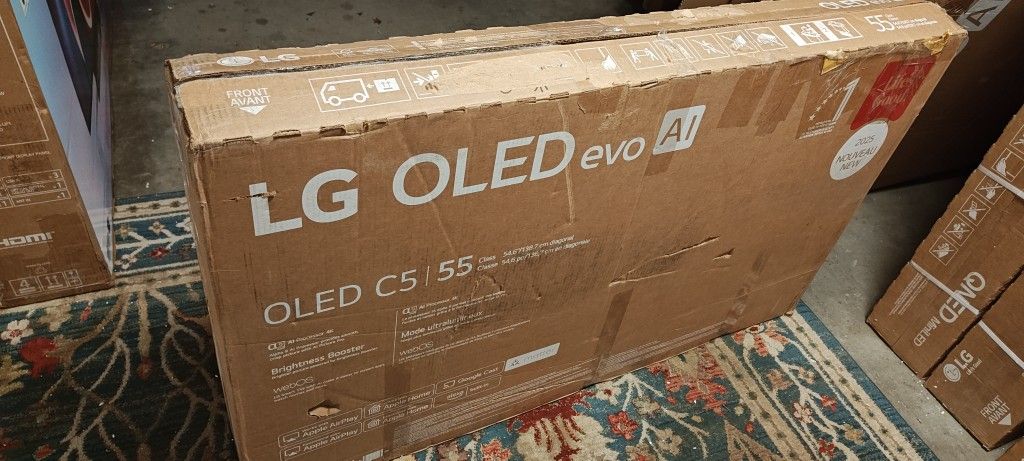 TV LG OLED EVO 55" C5 SMART 4K