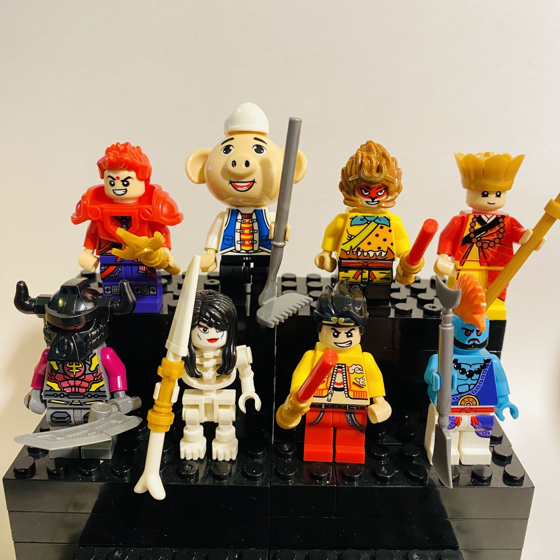 8 Minifigures Monkey King Collectibles | New Custom LEGO Compatible Toy
