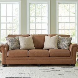 Carianna Leather Sofa 